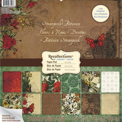 Album 30x30 Steampunk Botanica 48 hojas